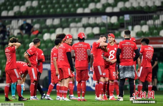 拜仁慕尼黑提前五轮卫冕德甲冠军  